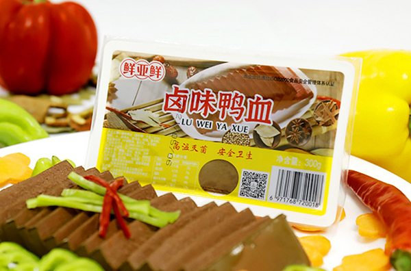 鲜亚鲜  300g 卤味鸭血